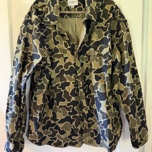Goodfellow & Co Olive & Black Camo Jacket